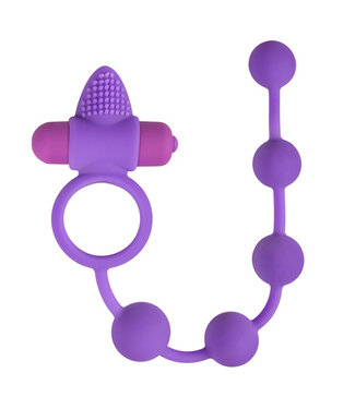 Easytoys Men Only Triple Pleasure Koppelspeeltje - Paars