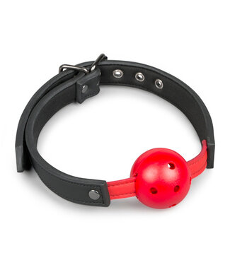 Easytoys Fetish Collection Ball gag met bal van PVC - rood