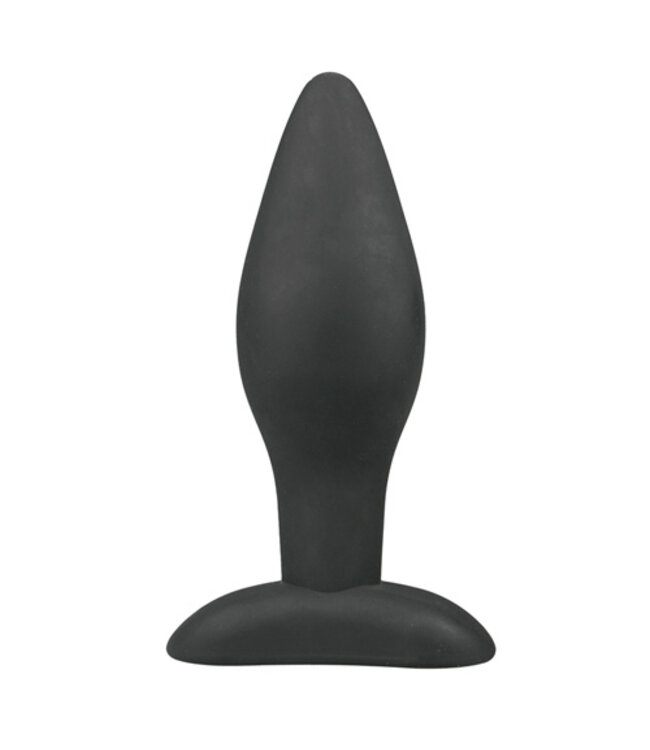 Grote Zwarte Siliconen Buttplug