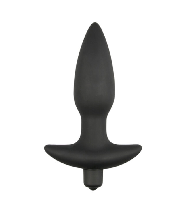 Vibrerende Klassieke Buttplug - Zwart