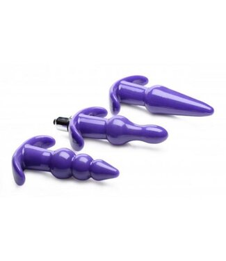 Frisky Thrill Trio Anaal Plug - Set Van 3 - Paars