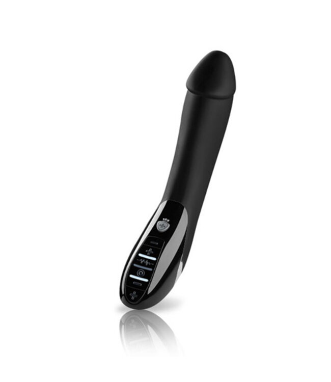 Mystim - Tickling Truman E-Stim Vibrator - Black Edition