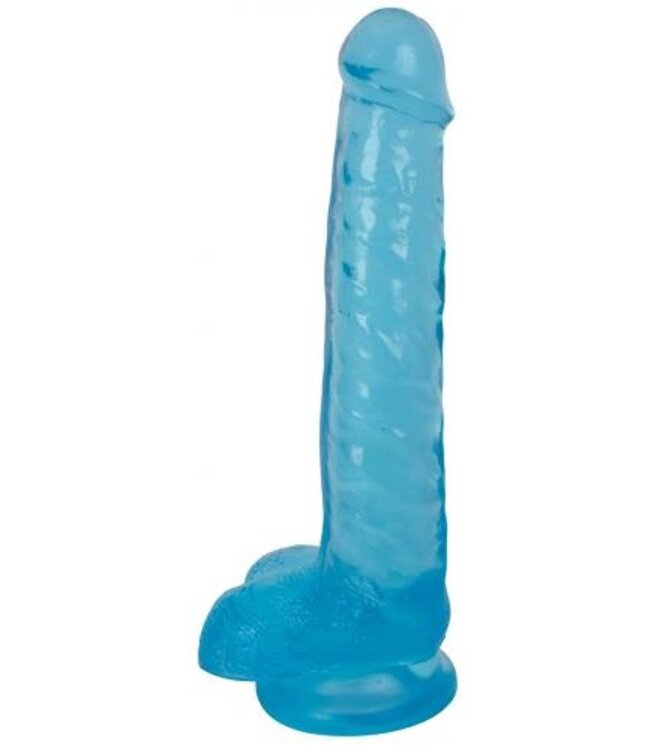 Lollicock - Dildo Slim Stick With Balls - Berry Ice - 20.3 cm