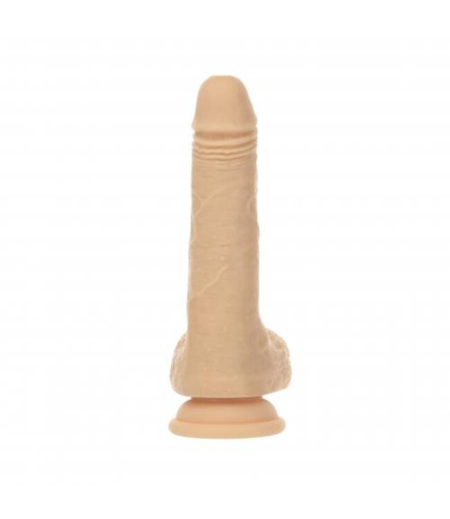 Naked Addiction - Realistische Roterende En Stotende Dildo Met Afstandsbediening - 19 cm