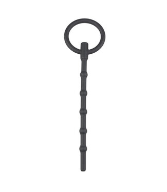 Sinner Gear Lange Holle Dilator Met Grote Trekring - Zwart