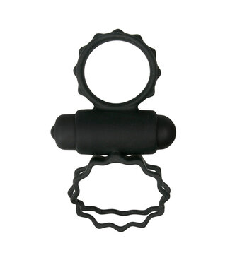 Easytoys Men Only Duo Cockring - Zwart