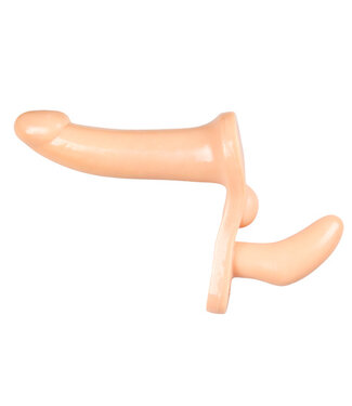 Strap U Plena II Dubbele Voorbind Dildo + Harnas