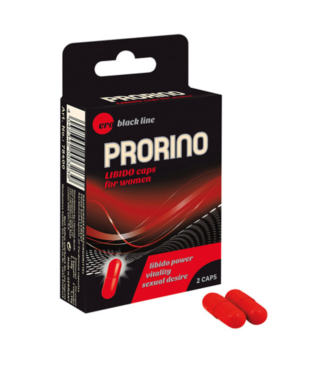 HOT Prorino Libido Capsules Voor Vrouwen - 2 Stuks