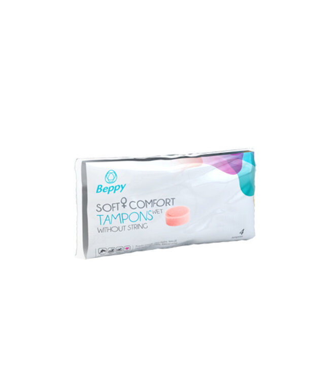 Beppy Soft + Comfort Tampons WET - 4 stuks