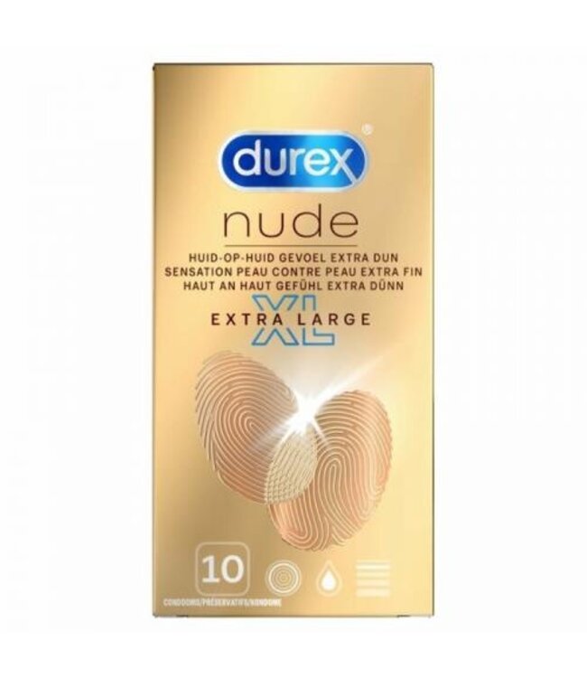 Durex Condooms Nude XL - 10 stuks