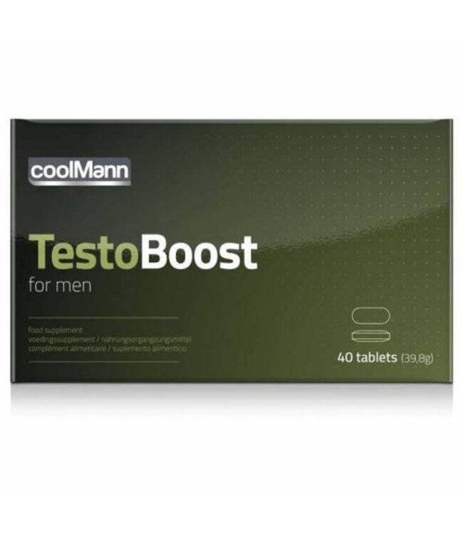 CoolMann - Testoboost - 40 stuks