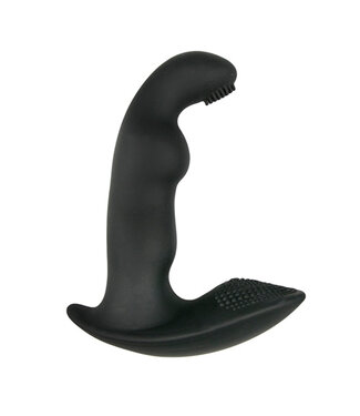 Easytoys Men Only Dynamic Duke Geribbelde Prostaat Vibrator - Zwart