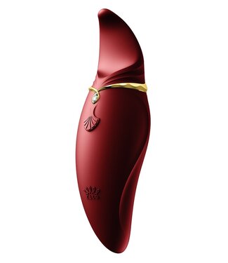 ZALO Hero Wine Red - Clitoral PulseWave Massager