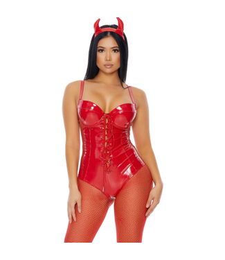 Fiore Hosiery Heat It Up - Sexy Devil Costume - S/M