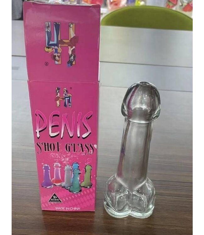 Penis Shotglas  / Cocktails Transparant