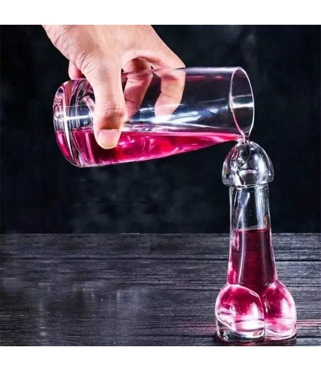 Penis Shotglas  / Cocktails Transparant