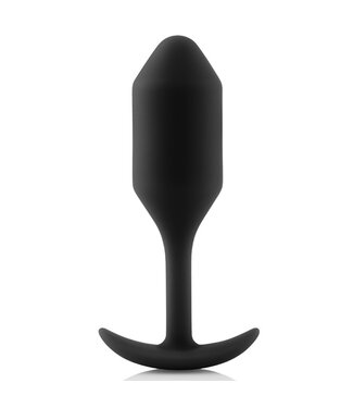 B-Vibe B-Vibe - Snug Plug 2 Zwart