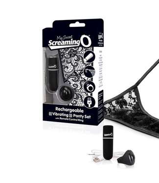 The Screaming O The Screaming O - Charged Remote Control Panty Vibe Zwart