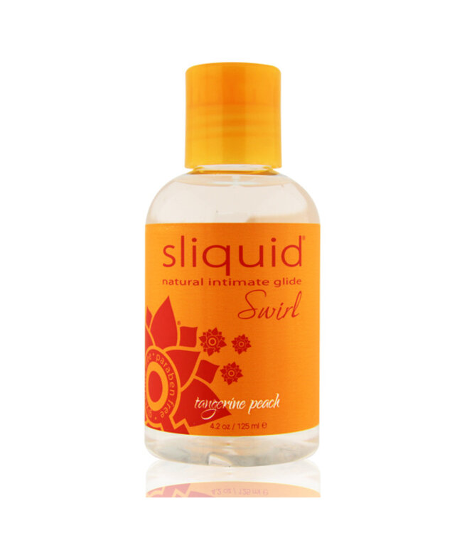 Sliquid - Naturals Swirl Glijmiddel Mandarijn Perzik 125 ml