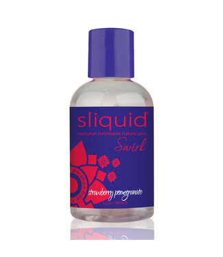 Sliquid Sliquid - Naturals Swirl Glijmiddel Aardbei Granaatappel 125 ml
