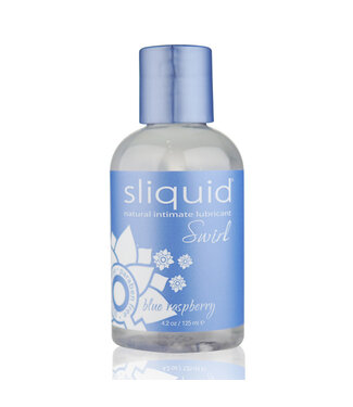 Sliquid Sliquid - Naturals Swirl Glijmiddel Blauwe Framboos 125 ml