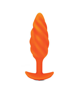 B-Vibe B-Vibe - Texture Plug Swirl Oranje