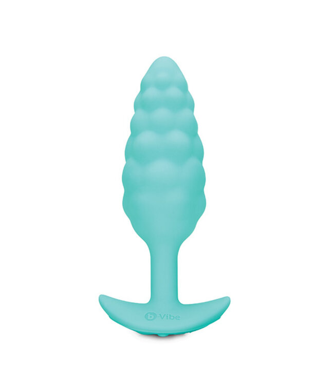 B-Vibe - Texture Plug Bump Blauw