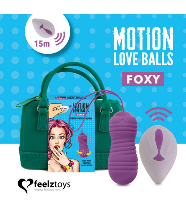 FeelzToys - Remote Controlled Motion Love Balls Foxy