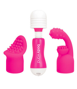 Bodywand Bodywand - Oplaadbare Mini met Opzetstuk Roze