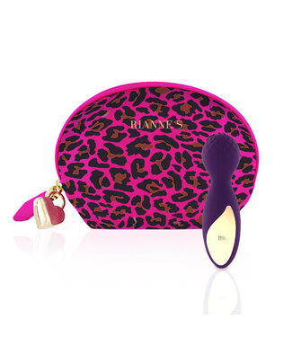 Rianne S RS - Essentials - Lovely Leopard Mini Wand Paars