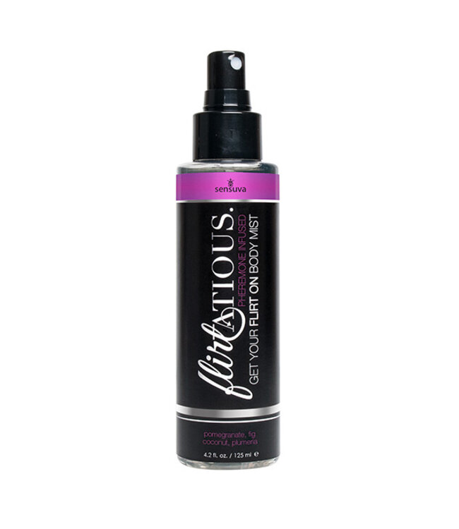 Sensuva - Flirtatious Feromonen Body Mist Granaatappel Kokos & Plumeria 125