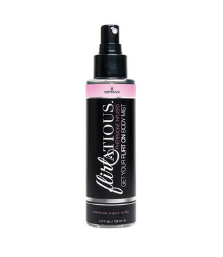 Sensuva Sensuva - Flirtatious Feromonen Body Mist Vanille Suiker & Pronkerwt 125 m