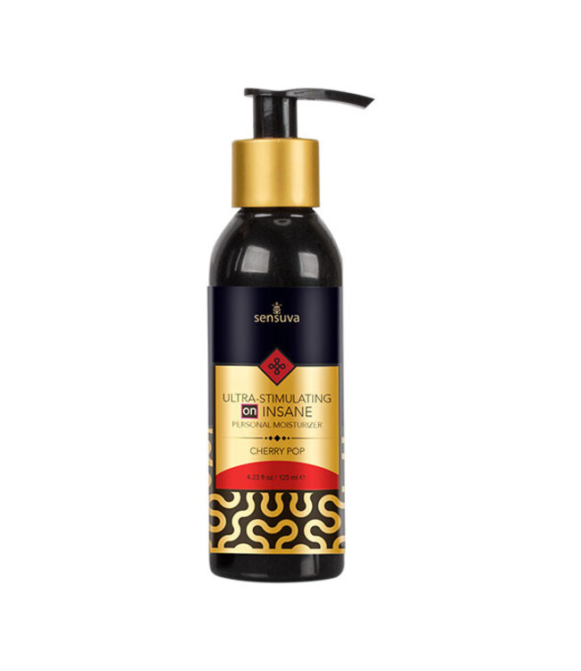 Sensuva - Ultra-Stimulating ON Insane Glijmiddel Kers 125 ml