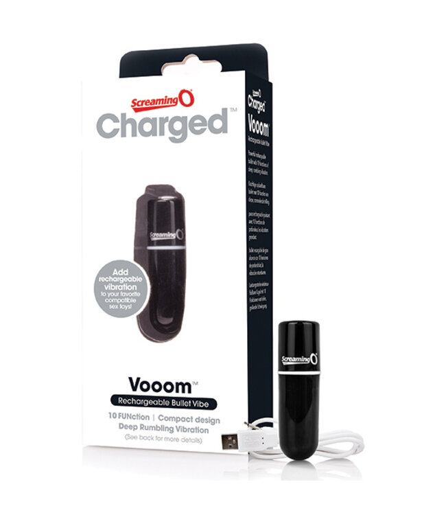 The Screaming O - Charged Vooom Bullet Vibe Zwart