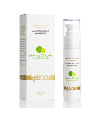 Yes for Lov YESforLOV - Allover Delicious Massage Gel Pineapple Green Tea