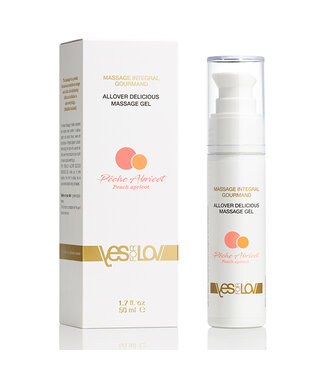 Yes for Lov YESforLOV - Allover Delicious Massage Gel Perzik Abrikoos