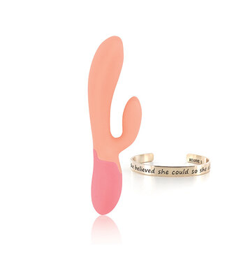 Rianne S RS - Essentials - Xena Rabbit Vibrator Perzik & Koraal