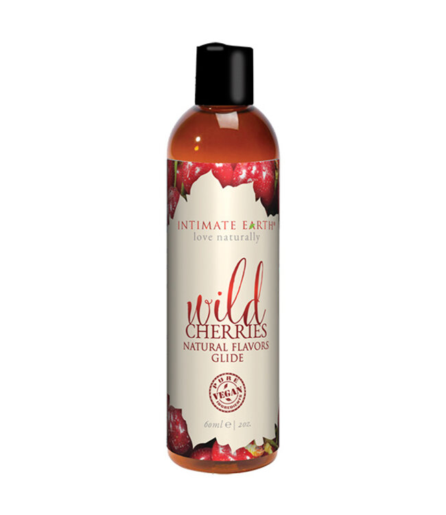 Intimate Earth - Natural Flavors Glide Wilde Kersen 60 ml