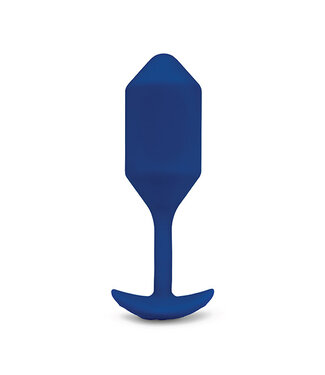 B-Vibe B-Vibe - Vibrerende Snug Plug 4 (XL) Blauw