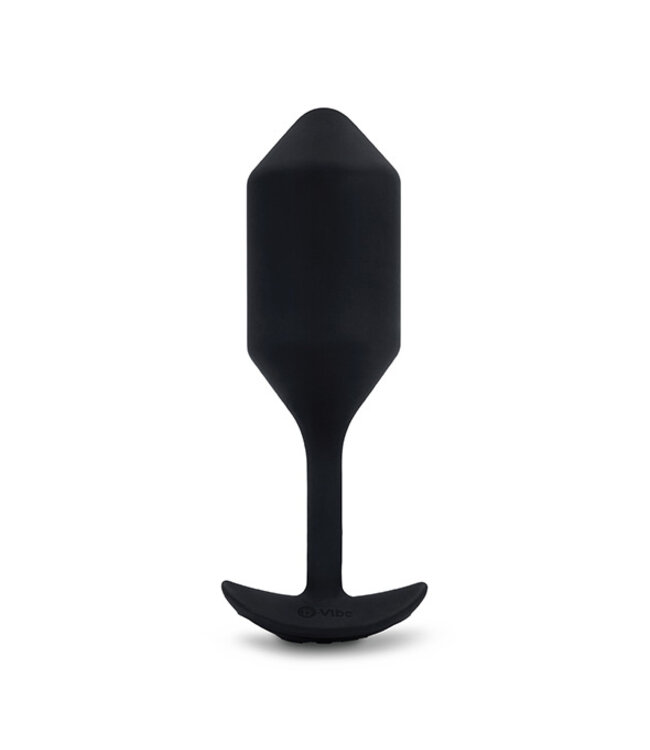 B-Vibe - Vibrerende Snug Plug 4 (XL) Zwart