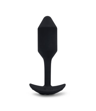 B-Vibe B-Vibe - Vibrerende Snug Plug 2 (M) Zwart