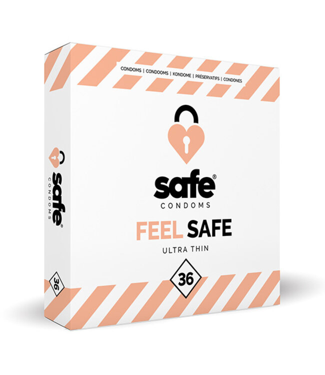 SAFE - Condooms Feel Safe Ultra Dun (36 stuks)