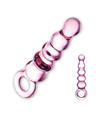 Glas Glas - Quintessence Beaded Glazen Anal Slider