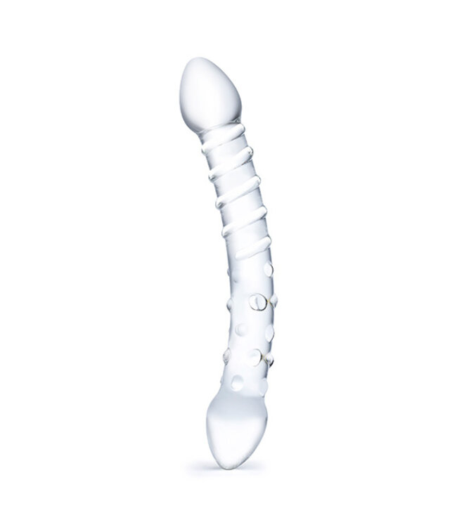 Glas - Double Trouble Glazen Dildo