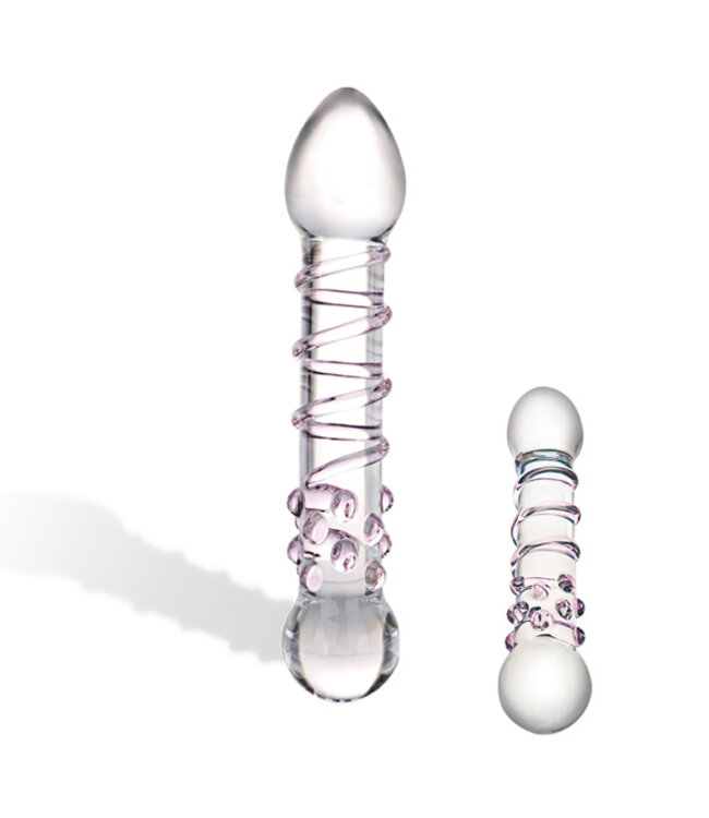 Glas - Spiral Staircase Full Glazen Dildo