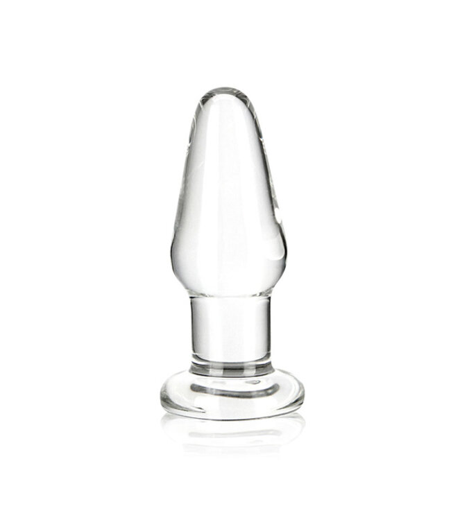 Glas - Glazen Butt Plug 8,9 cm