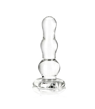 Glas Glas - Glazen Butt Plug 10,2 cm