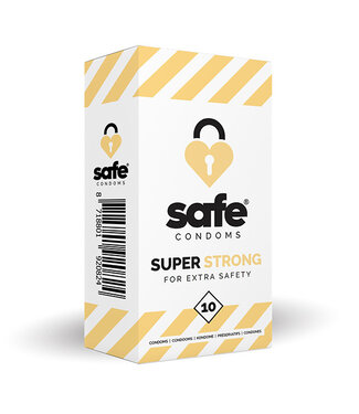 Safe SAFE - Condooms Super Strong for Extra Safety (10 stuks)