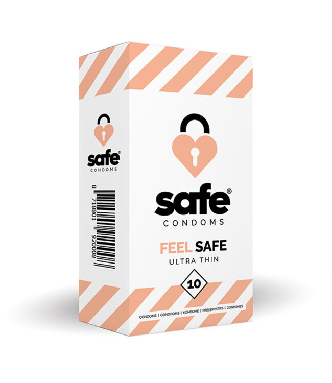 SAFE - Condooms Feel Safe Ultra Dun (10 stuks)