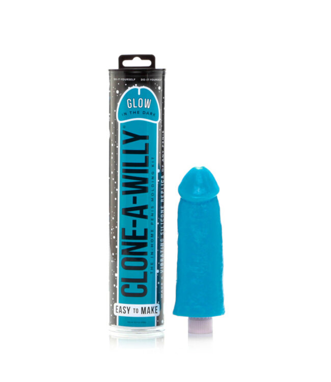 Clone-A-Willy - Kit Glow-in-the-Dark Blauw